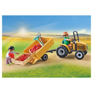 Playmobil Tractor with Trailer and Water Tank 71442